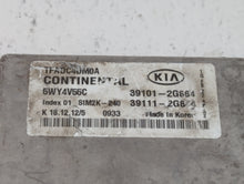 2011-2013 Kia Optima PCM Engine Control Computer ECU ECM PCU OEM P/N:39101-2G862 39111-2G862, 39101-2G861 Fits Fits 2011 2012 2013 OEM Used Auto Parts