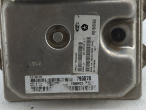 2013 Dodge Dart PCM Engine Control Computer ECU ECM PCU OEM P/N:P68141606AC P68141606AD, 09357440, P05150663AD Fits OEM Used Auto Parts