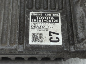 2015 Toyota Camry PCM Engine Control Computer ECU ECM PCU OEM P/N:89661-06T21 89661-06T20 Fits OEM Used Auto Parts