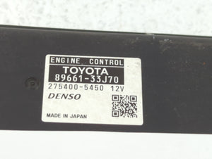 2011 Lexus Es350 PCM Engine Control Computer ECU ECM PCU OEM P/N:89661-33J70 Fits OEM Used Auto Parts