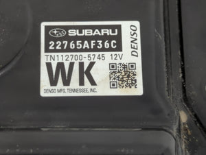 2015 Nissan Pathfinder PCM Engine Control Computer ECU ECM PCU OEM P/N:22765AF36A 22765AF36C, 22765AF35B, 22765AF36B Fits OEM Used Auto Parts