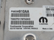 2018 Chrysler Pacifica PCM Engine Control Computer ECU ECM PCU OEM P/N:P68434928AA P68330910AA, P68413872AH Fits OEM Used Auto Parts