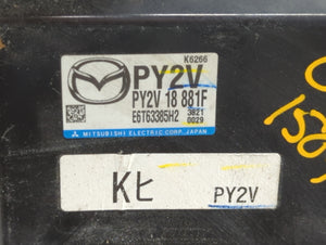 2014 Mazda Cx-5 PCM Engine Control Computer ECU ECM PCU OEM P/N:PY3W 18 881C PY2V 18 881F, PY3W 18 881G, PY3X 18 881G Fits OEM Used Auto Parts