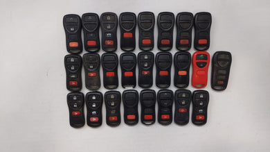 Lot of 25 Nissan Keyless Entry Remote Fob