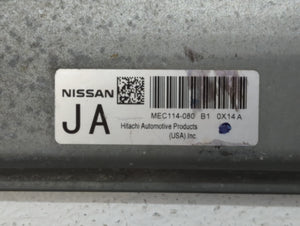 2011 Nissan Altima PCM Engine Control Computer ECU ECM PCU OEM P/N:MEC114-080 B1 Fits OEM Used Auto Parts