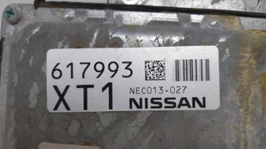 2015 Nissan Altima PCM Engine Control Computer ECU ECM PCU OEM P/N:BEM400-300 A1 Fits OEM Used Auto Parts - Oemusedautoparts1.com 