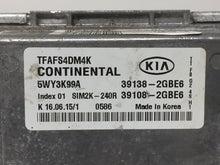 2014-2015 Kia Optima PCM Engine Control Computer ECU ECM PCU OEM P/N:39108-2GBE6 2.4L Fits Fits 2014 2015 OEM Used Auto Parts - Oemusedautoparts1.com