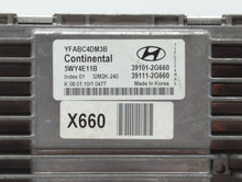 2011-2014 Hyundai Sonata PCM Engine Control Computer ECU ECM PCU OEM P/N:39111-2G660 39101-2G660 Fits Fits 2011 2012 2013 2014 OEM Used Auto Parts