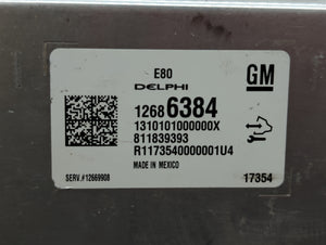 2018 Chevrolet Colorado PCM Engine Control Computer ECU ECM PCU OEM P/N:12686384 12669908, 12688973, 12697837 Fits Fits 2017 2019 OEM Used Auto Parts