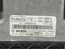 2014-2016 Ford Fusion PCM Engine Control Computer ECU ECM PCU OEM P/N:ES7A-12A650-AH ES7A-12A650-CK Fits Fits 2014 2015 2016 OEM Used Auto Parts