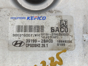 2019 Kia Rio PCM Engine Control Computer ECU ECM PCU OEM P/N:391D1-2BSB0 39199-2BAC0 Fits OEM Used Auto Parts