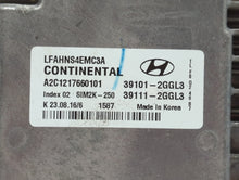 2015-2017 Hyundai Sonata PCM Engine Control Computer ECU ECM PCU OEM P/N:39111-2GGL3 39101-2GGL3 Fits Fits 2015 2016 2017 OEM Used Auto Parts