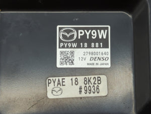 2014 Mazda 6 PCM Engine Control Computer ECU ECM PCU OEM P/N:PY9W 18 881 Fits OEM Used Auto Parts