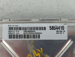 2019 Dodge Challenger PCM Engine Control Computer ECU ECM PCU OEM P/N:P68395663AD P68353058AD, P68330904AA Fits Fits 2018 OEM Used Auto Parts