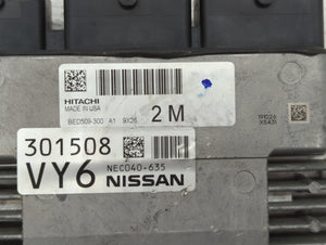 2019 Nissan Altima PCM Engine Control Computer ECU ECM PCU OEM P/N:NEC040-635 NEC039-657, NEC041-059, NEC041-037, NEC050-691 Fits OEM Used Auto Parts