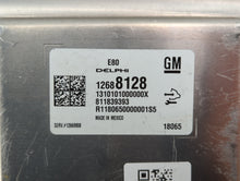 2018-2019 Chevrolet Equinox PCM Engine Control Computer ECU ECM PCU OEM P/N:12688128 12677677, 12686384 Fits Fits 2017 2018 2019 OEM Used Auto Parts