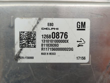 2018-2019 Chevrolet Equinox PCM Engine Control Computer ECU ECM PCU OEM P/N:12688128 12677677, 12686384 Fits Fits 2017 2018 2019 OEM Used Auto Parts