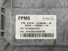 2014-2016 Ford Fusion PCM Engine Control Computer ECU ECM PCU OEM P/N:ES7A-12A650-GE ES7A-12A650-GD Fits Fits 2014 2015 2016 OEM Used Auto Parts