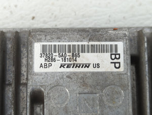 2016-2017 Honda Accord PCM Engine Control Computer ECU ECM PCU OEM P/N:37820-5A0-L64 37820-5A0-B63 Fits Fits 2016 2017 OEM Used Auto Parts