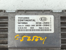 2015 Kia Optima PCM Engine Control Computer ECU ECM PCU OEM P/N:39138-2GBE6 39138-2GBH2 Fits OEM Used Auto Parts