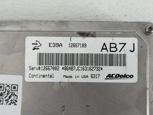 2017 Chevrolet Equinox PCM Engine Control Computer ECU ECM PCU OEM P/N:12667002 12694743, 12685918, 12698026 Fits Fits 2018 2019 OEM Used Auto Parts