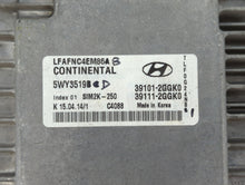 2015-2017 Hyundai Sonata PCM Engine Control Computer ECU ECM PCU OEM P/N:39111-2GGK0 39111-2GGL3 Fits Fits 2015 2016 2017 OEM Used Auto Parts