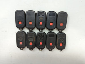 Lot of 20 Toyota Keyless Entry Remote Fob GQ43VT14T | HYQ12BAN |