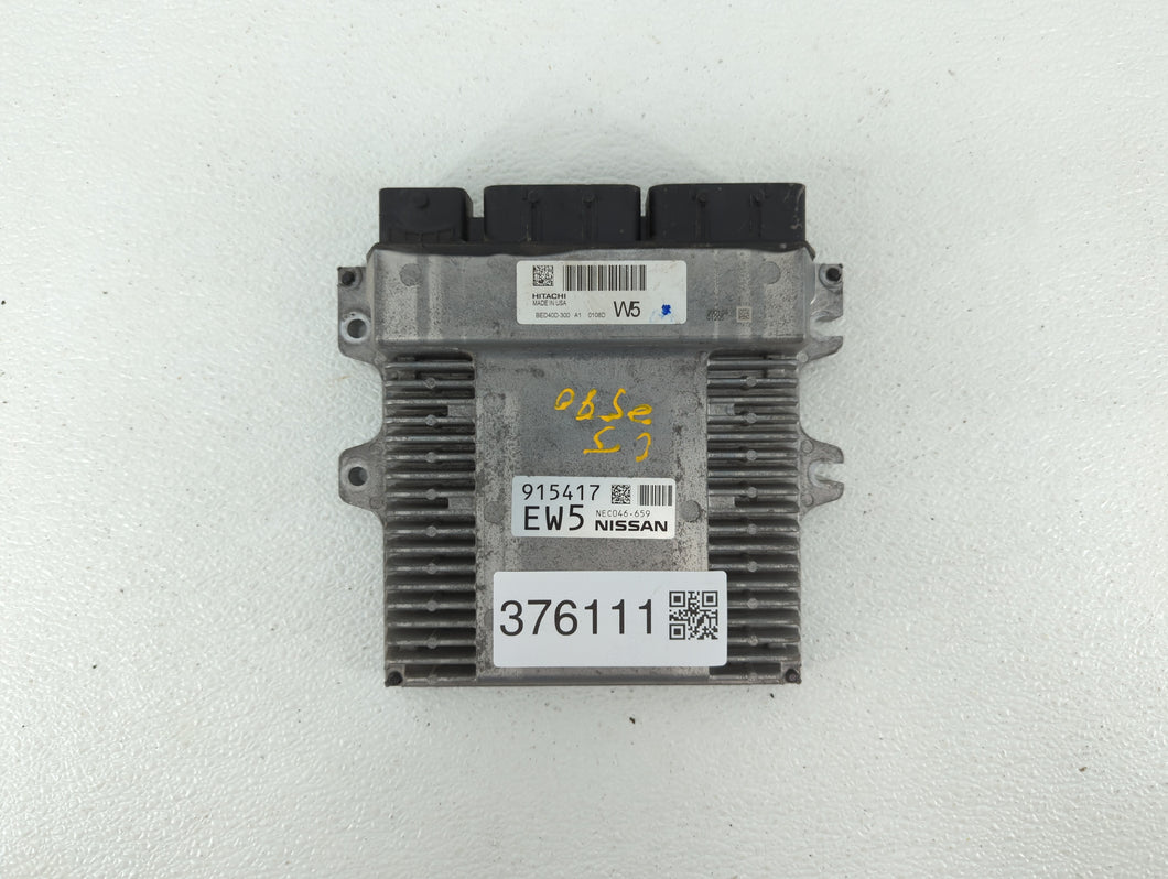 2018-2019 Infiniti Qx60 PCM Engine Control Computer ECU ECM PCU OEM P/N:BED40A-300 A1 NEC034-672, NEC035-004 Fits Fits 2018 2019 OEM Used Auto Parts