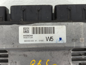 2018-2019 Infiniti Qx60 PCM Engine Control Computer ECU ECM PCU OEM P/N:BED40A-300 A1 NEC034-672, NEC035-004 Fits Fits 2018 2019 OEM Used Auto Parts