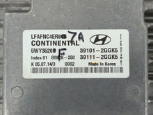 2015-2017 Hyundai Sonata PCM Engine Control Computer ECU ECM PCU OEM P/N:39111-2GGK0 39101-2GGK0 Fits Fits 2015 2016 2017 OEM Used Auto Parts