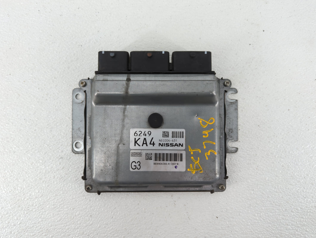 2013-2015 Nissan Sentra PCM Engine Control Computer ECU ECM PCU OEM P/N:BEM400-300 A1 NEC011-671 Fits Fits 2013 2014 2015 OEM Used Auto Parts