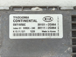 2011-2013 Kia Optima PCM Engine Control Computer ECU ECM PCU OEM P/N:39101-2G862 39111-2G862, 39101-2G861 Fits Fits 2011 2012 2013 OEM Used Auto Parts