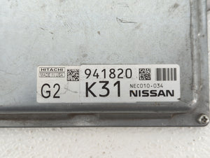 2014 Nissan Pathfinder PCM Engine Control Computer ECU ECM PCU OEM P/N:NEC010-033 NEC010-032, NEC010-031, BEM3B1-300 A1 Fits OEM Used Auto Parts