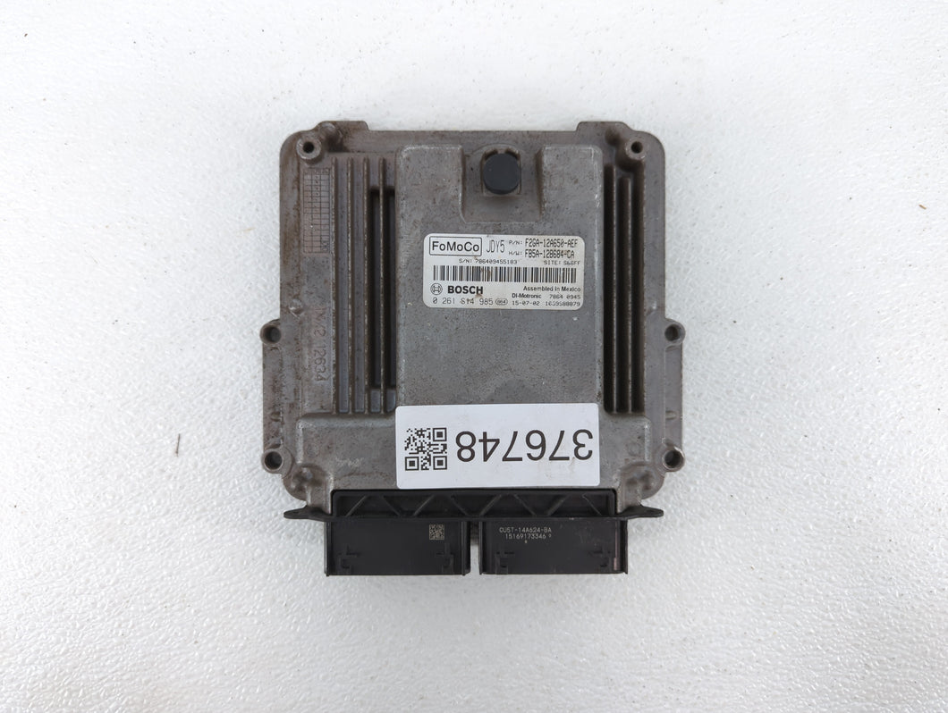 2015-2018 Ford Edge PCM Engine Control Computer ECU ECM PCU OEM P/N:F2GA-12A650-BRB F2GA-12A650-BPC Fits OEM Used Auto Parts