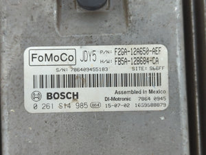 2015-2018 Ford Edge PCM Engine Control Computer ECU ECM PCU OEM P/N:F2GA-12A650-BRB F2GA-12A650-BPC Fits OEM Used Auto Parts