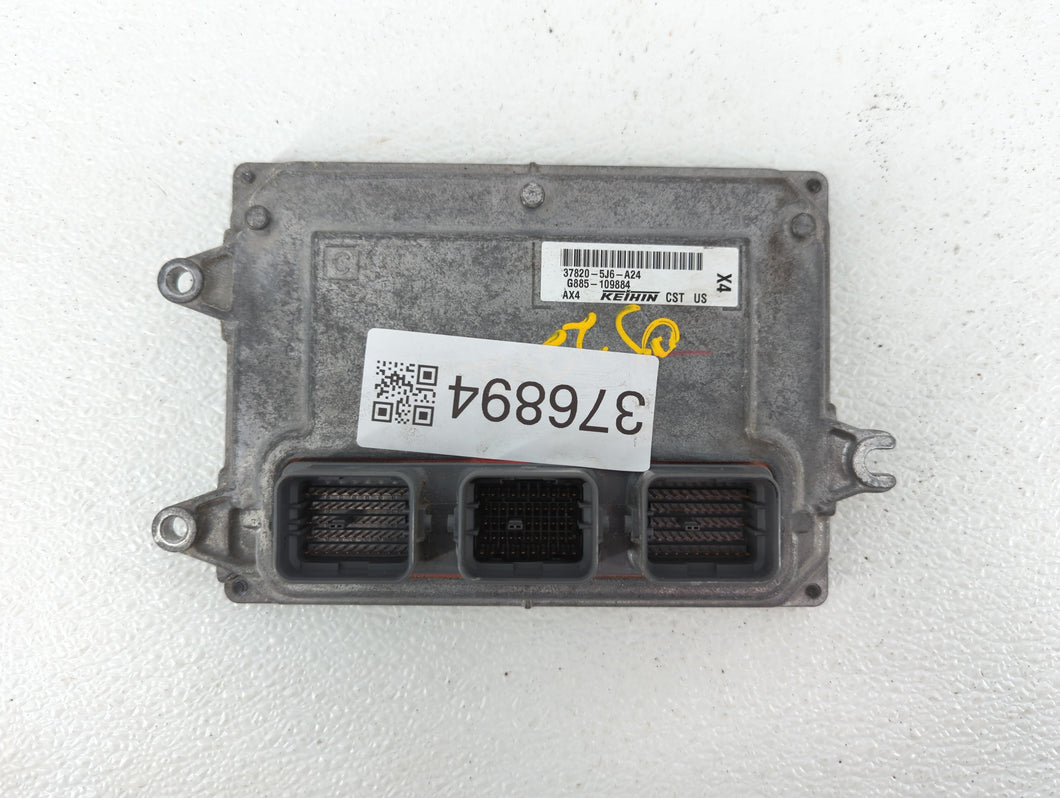 2016 Acura Mdx PCM Engine Control Computer ECU ECM PCU OEM P/N:37820-5J6-A25 37820-5J6-A26, 37820-5J6-A46, 37820-5J6-A24 Fits OEM Used Auto Parts