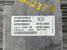 2016-2018 Kia Optima PCM Engine Control Computer ECU ECM PCU OEM P/N:39138-2GGC0 39138-2GGC1, 39108-2GGC1 Fits Fits 2016 2017 2018 OEM Used Auto Parts