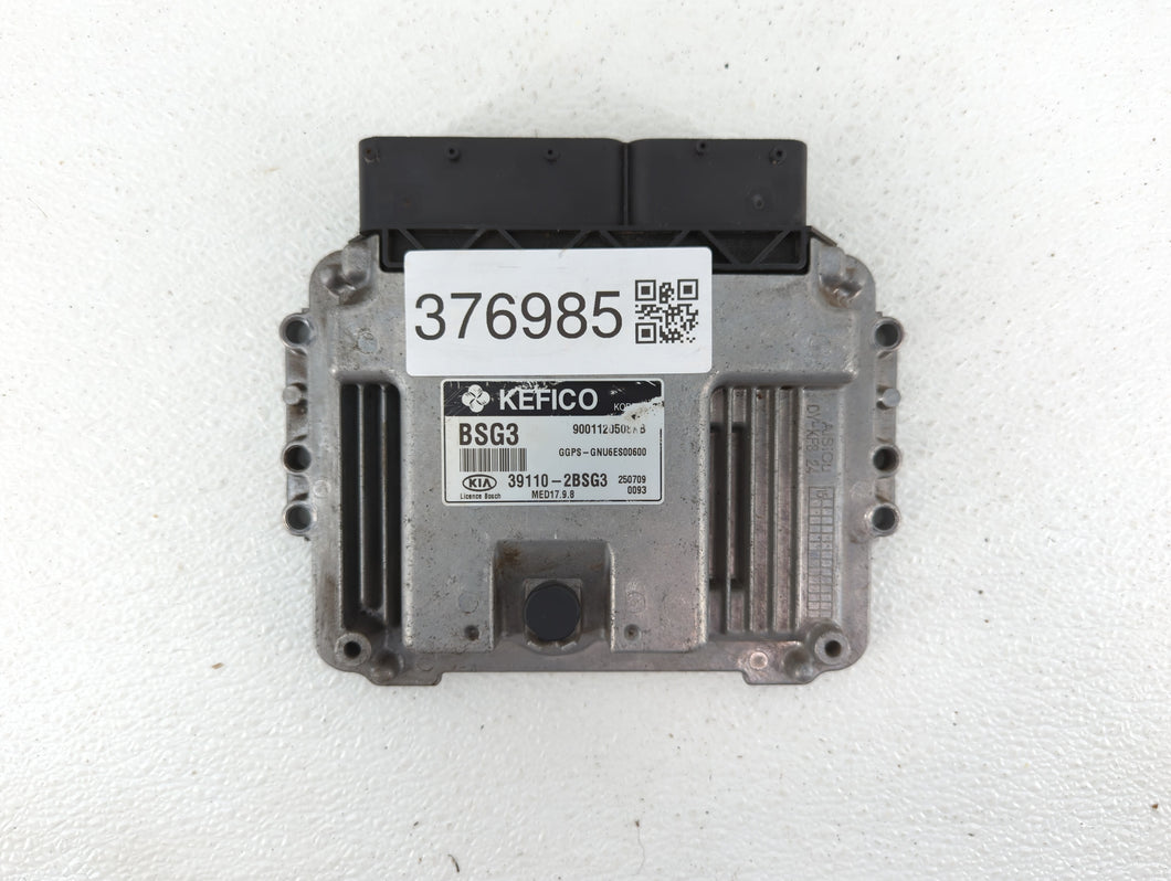 2016 Kia Soul PCM Engine Control Computer ECU ECM PCU OEM P/N:39110-2BSG3 39110-2BSE8 Fits OEM Used Auto Parts