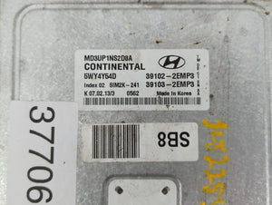 2011-2013 Hyundai Elantra PCM Engine Control Computer ECU ECM PCU OEM P/N:39103-2EMB2 39102-2EMB2 Fits Fits 2011 2012 2013 OEM Used Auto Parts