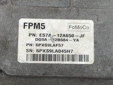 2014-2016 Ford Fusion PCM Engine Control Computer ECU ECM PCU OEM P/N:ES7A-12A650-JF ES7A-12A650-GE Fits Fits 2014 2015 2016 OEM Used Auto Parts