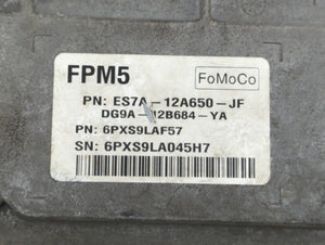 2014-2016 Ford Fusion PCM Engine Control Computer ECU ECM PCU OEM P/N:ES7A-12A650-JF ES7A-12A650-GE Fits Fits 2014 2015 2016 OEM Used Auto Parts