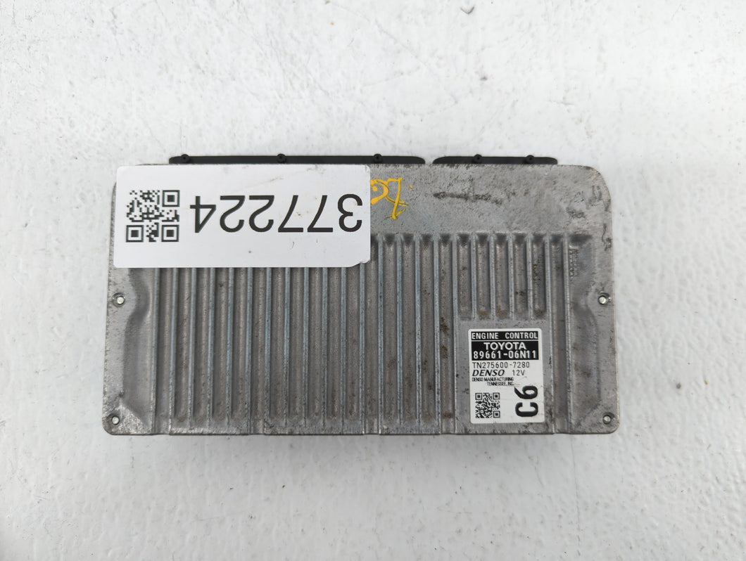 2016-2017 Toyota Camry PCM Engine Control Computer ECU ECM PCU OEM P/N:89661-06T21 89661-06T22, 89661-06N12 Fits Fits 2016 2017 OEM Used Auto Parts