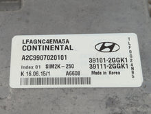 2015-2017 Hyundai Sonata PCM Engine Control Computer ECU ECM PCU OEM P/N:39111-2GGK1 39101-2GGK1 Fits Fits 2015 2016 2017 OEM Used Auto Parts