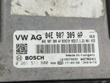 2016-2017 Volkswagen Jetta PCM Engine Control Computer ECU ECM PCU OEM P/N:04E 907 309 AP 04E 907 309 EE Fits Fits 2016 2017 OEM Used Auto Parts