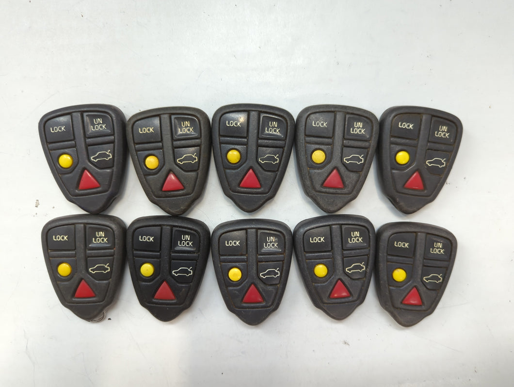 Lot of 10 Volvo S40 Keyless Entry Remote Fob LQNP2T-APU 8685150