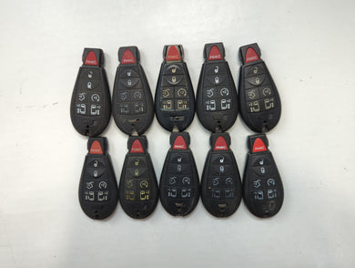 Lot of 10 Aftermarket Dodge/chrysler/jeep/ram Keyless Entry Remote Fob