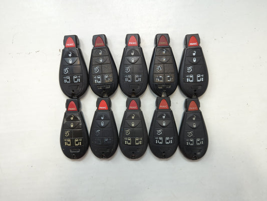 Lot of 10 Aftermarket Dodge/chrysler/jeep/ram Keyless Entry Remote Fob - Oemusedautoparts1.com