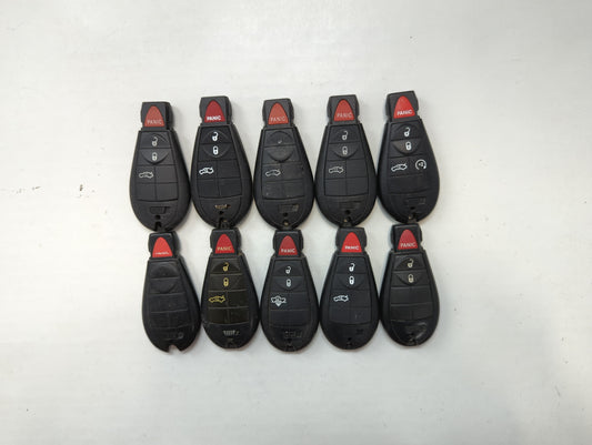Lot of 10 Aftermarket Dodge/chrysler/jeep/ram Keyless Entry Remote Fob - Oemusedautoparts1.com