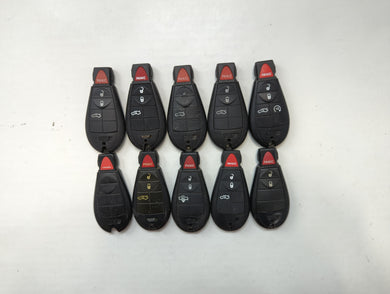 Lot of 10 Aftermarket Dodge/chrysler/jeep/ram Keyless Entry Remote Fob