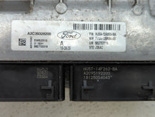 2017-2019 Ford Escape PCM Engine Control Computer ECU ECM PCU OEM P/N:HU5T-14F262-BA HJ5A-12A650-MA Fits Fits 2017 2018 2019 OEM Used Auto Parts